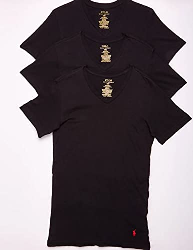 PACK DE 3 CAMISETAS INTERIOR POLO RALPH LAUREN NEGRO