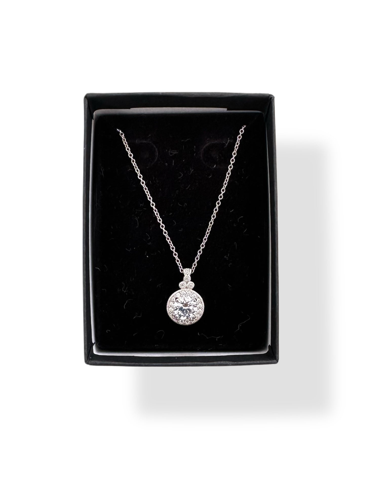 COLLAR DE PLATA 925 DIJE ZIRCON