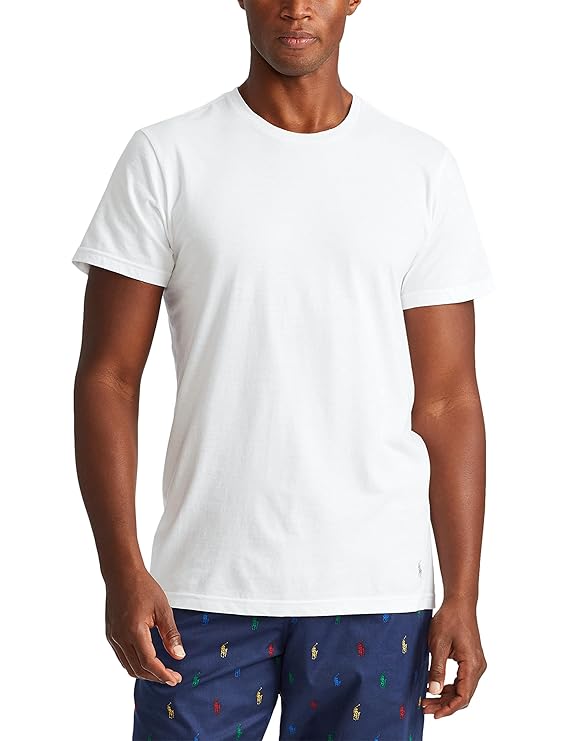 PACK DE 3 CAMISETAS INTERIOR POLO RALPH LAUREN TRES COLORES