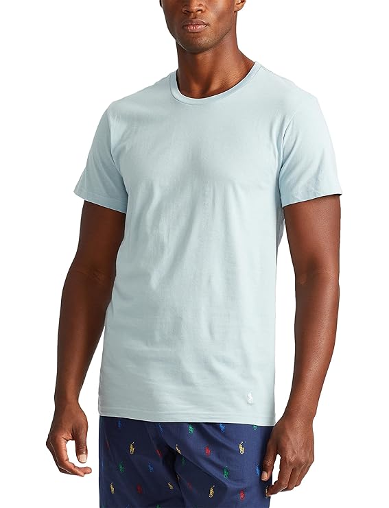 PACK DE 3 CAMISETAS INTERIOR POLO RALPH LAUREN TRES COLORES