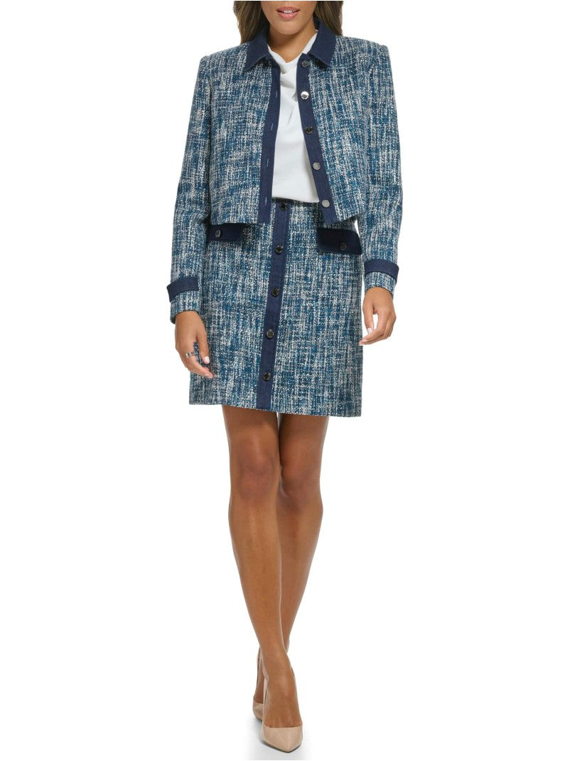 BLAZER MEZCILLA AZUL CALVIN KLEIN