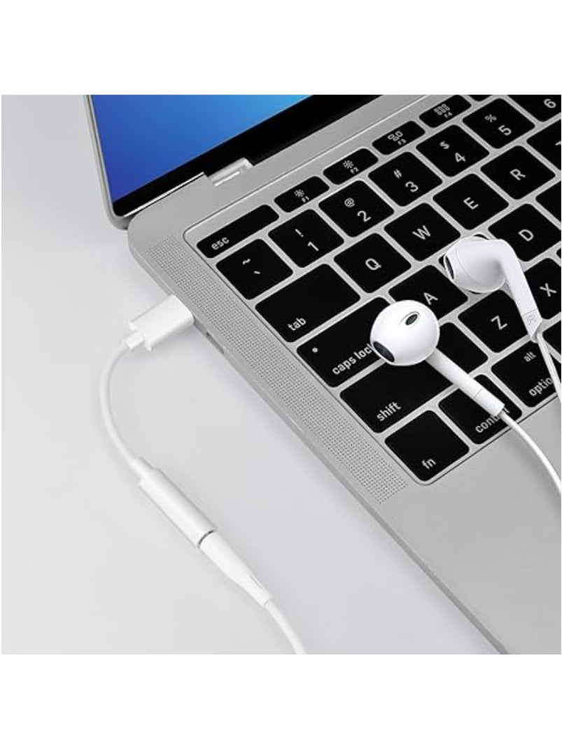 ADAPTADOR USB C A CONECTOR DE ARICULARES PARA APPLE iPhone15, iPad Pro