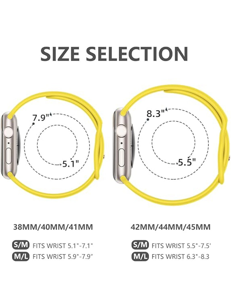 CORREAS DE SILICONA APPLE WATCH 45MM