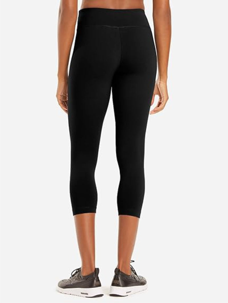 DANSKIN LEGGINGS CAPRI DE YOGA NEGRO