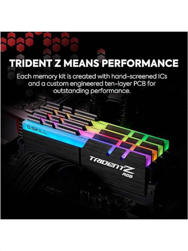MEMORIA PARA COMPUTADOR UDIMM G.SKILL Trident Z RGB 32GB