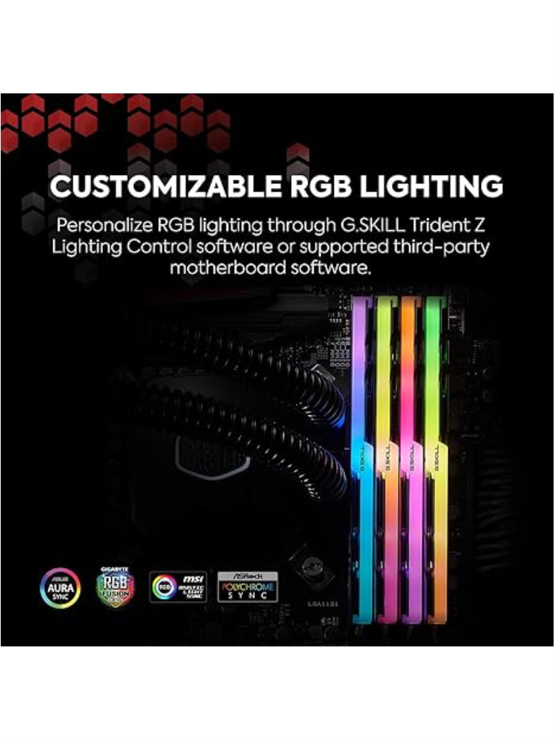 MEMORIA PARA COMPUTADOR UDIMM G.SKILL Trident Z RGB 32GB