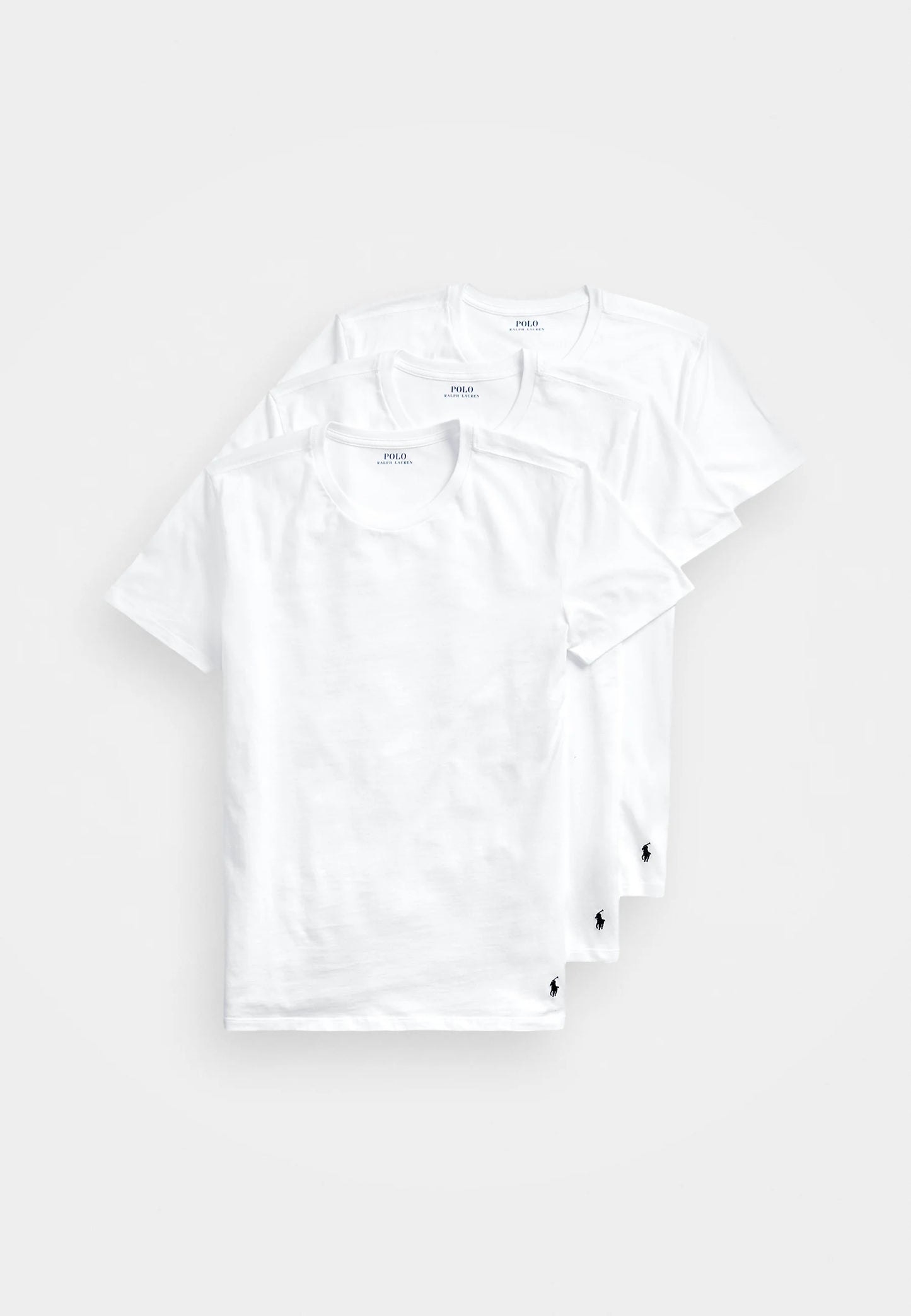 PACK DE 3 CAMISETAS INTERIOR POLO RALPH LAUREN BLANCO