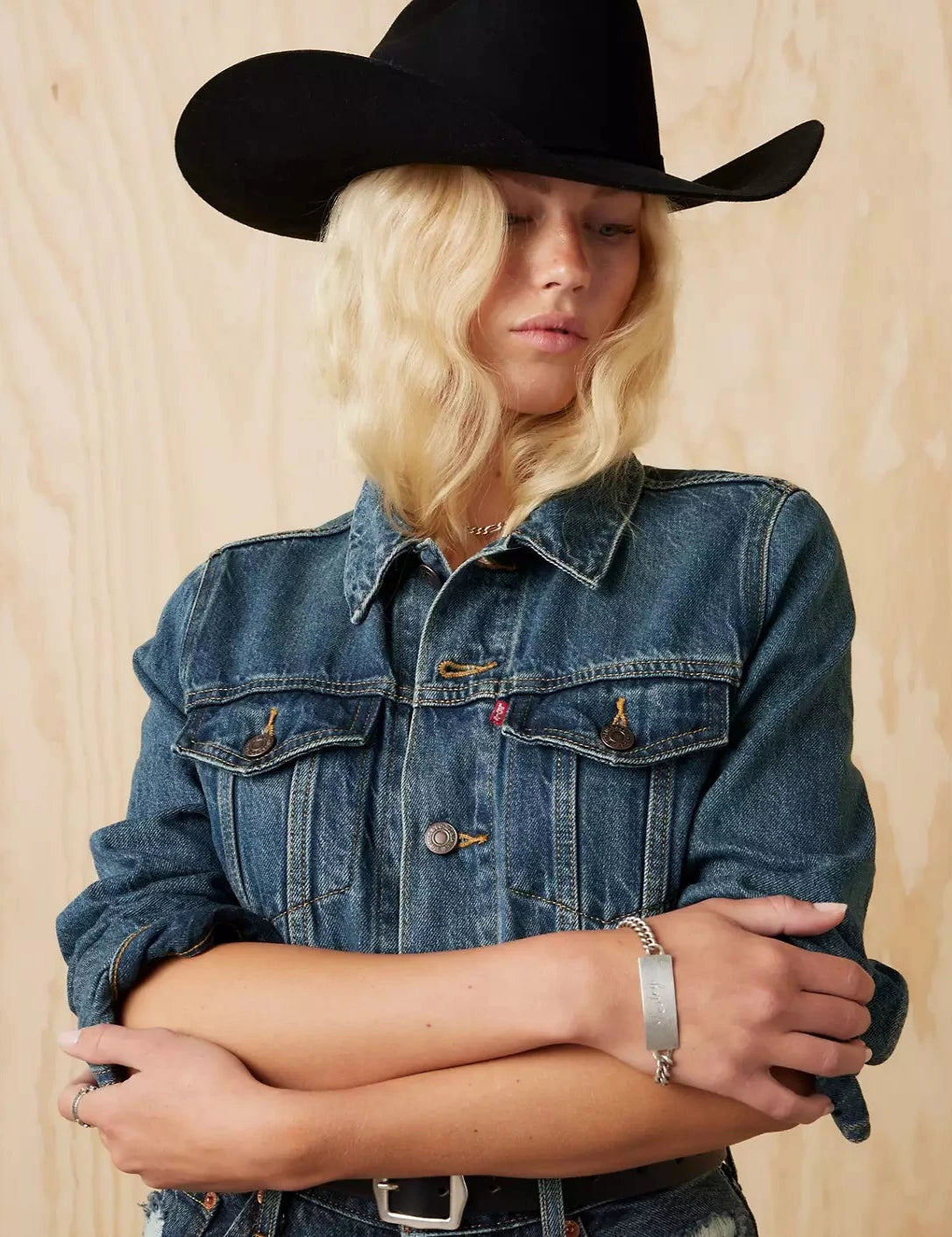 CHAQUETA DENIM LEVIS AZUL MEDIO