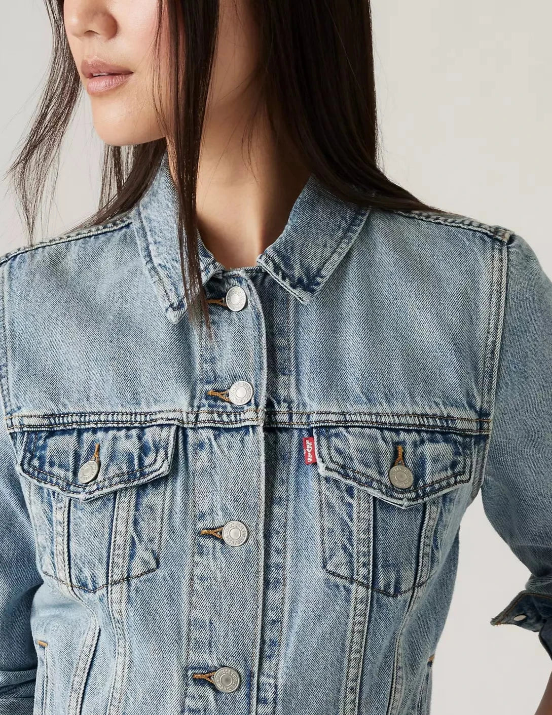 CHAQUETA DENIM LEVIS AZUL CLARO