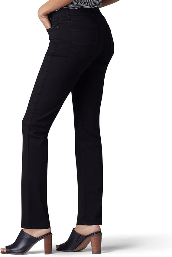 Lee Women's Ultra Lux Comfort with Flex Motion Straight Leg Jean
