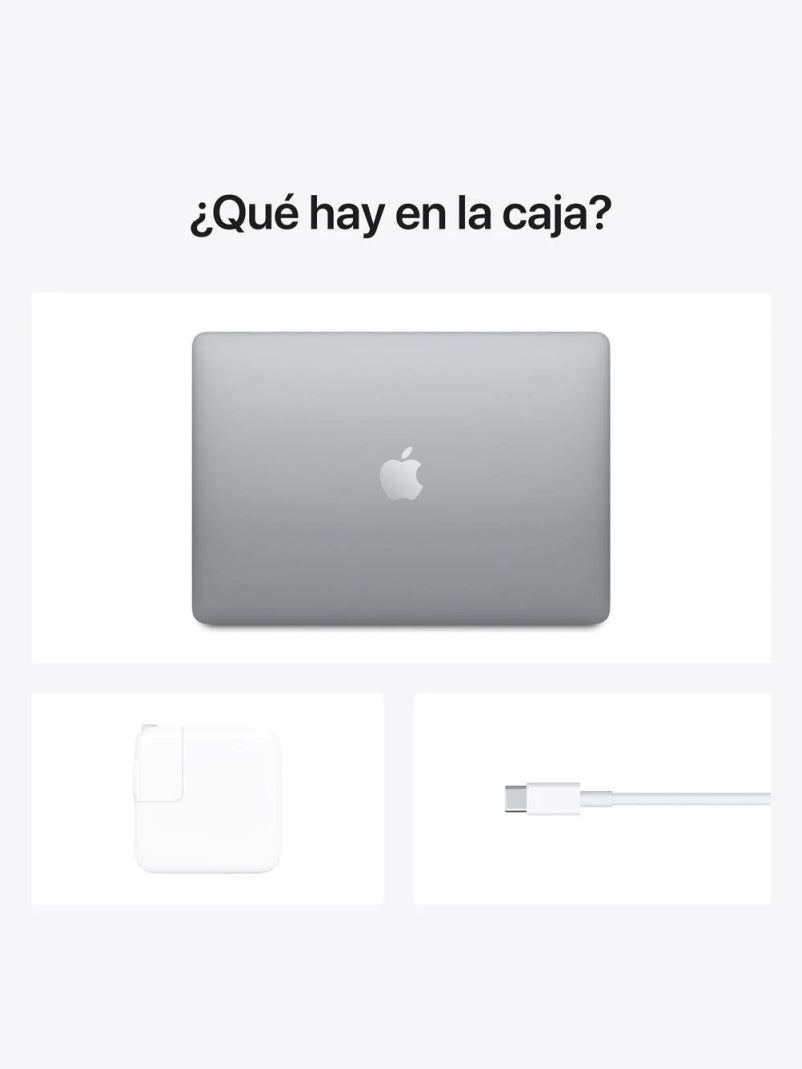 APPLE MACBOOK AIR - A2337 (13 pulgadas, Chip M1, 256 GB de SSD, 8 GB de RAM
