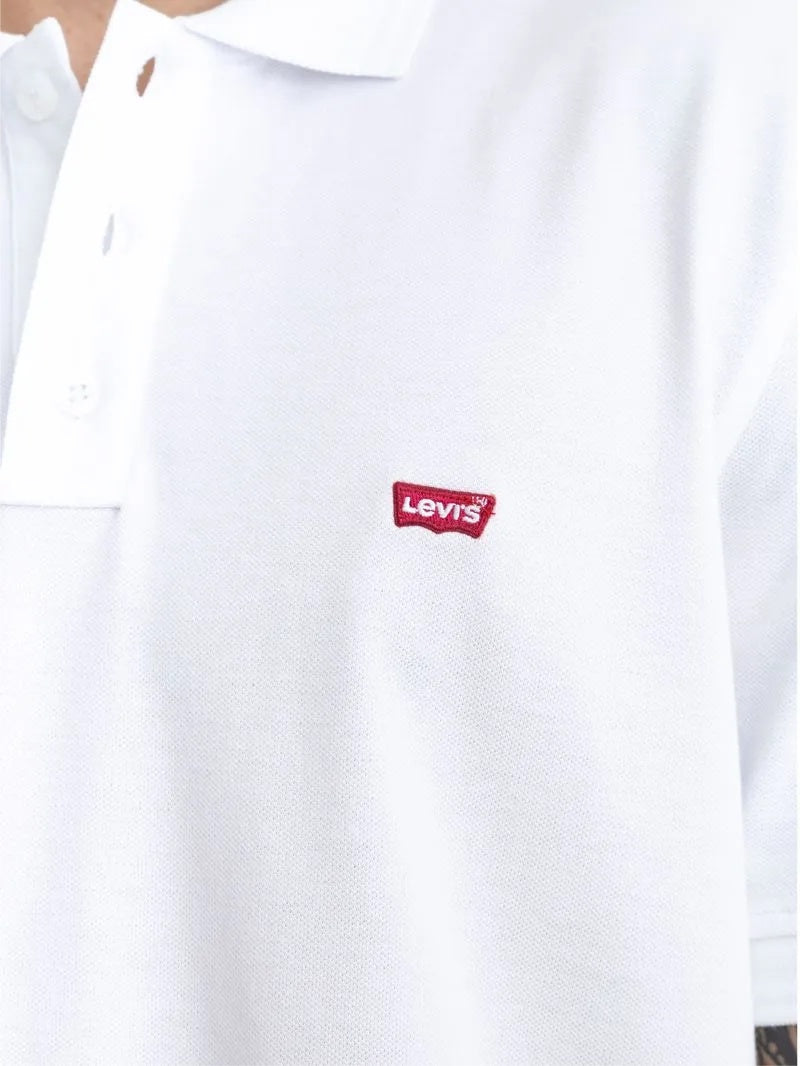 POLO LEVIS CLASICO BLANCO