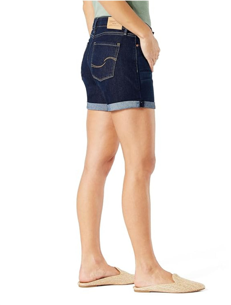 SHORT SIGNATURE GOLD LEVI STRAUSS MIDE RISE