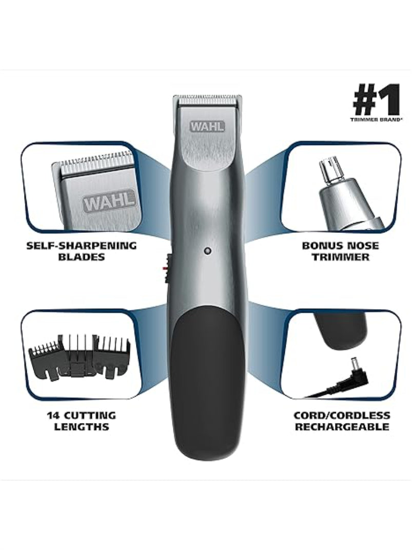 MAQUINA DE AFEITAR INHALAMBRICA WAHL GROOMSMAN TRIMMER COMBO