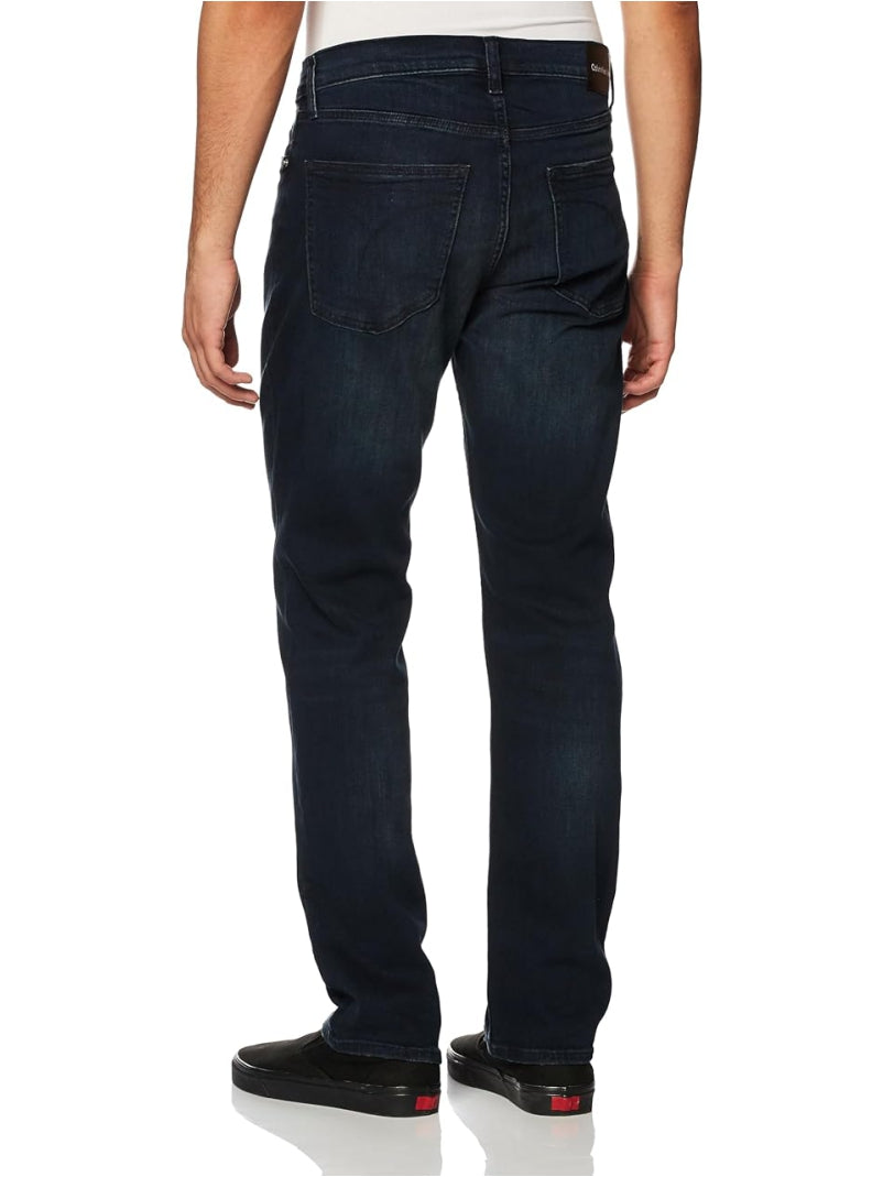 Pantalon Calvin Klein straight fit boston blue