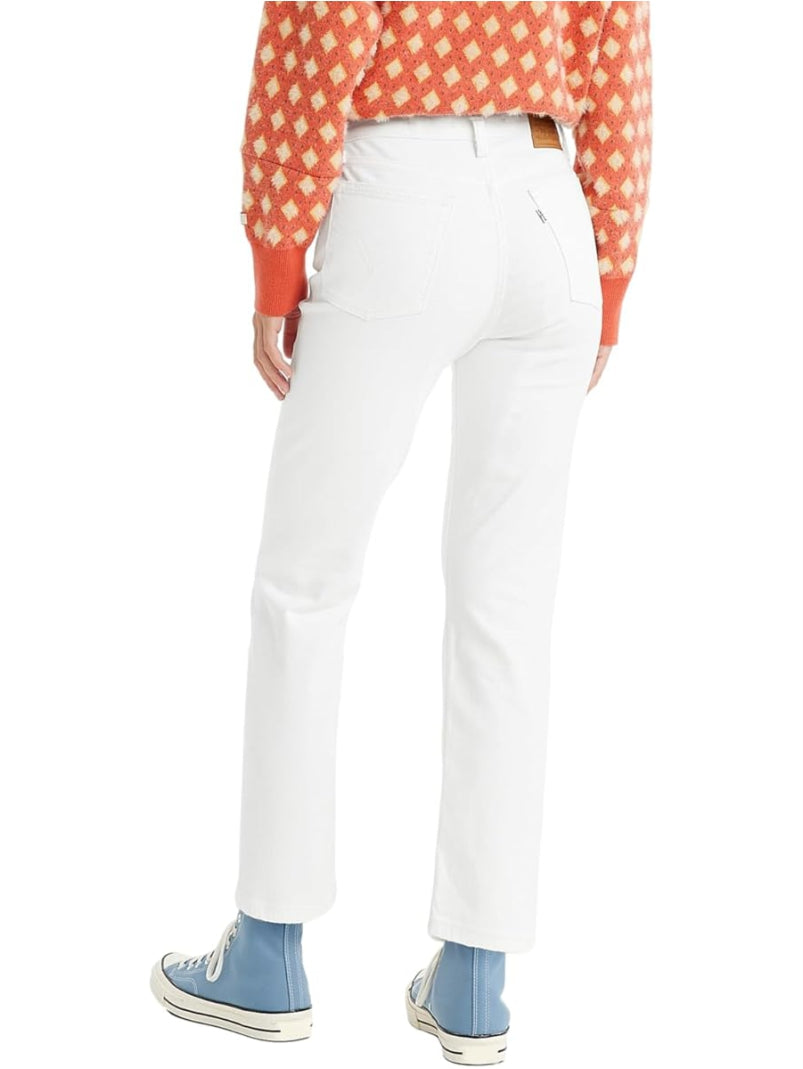 Pantalon Levi's wedgie straight blanco