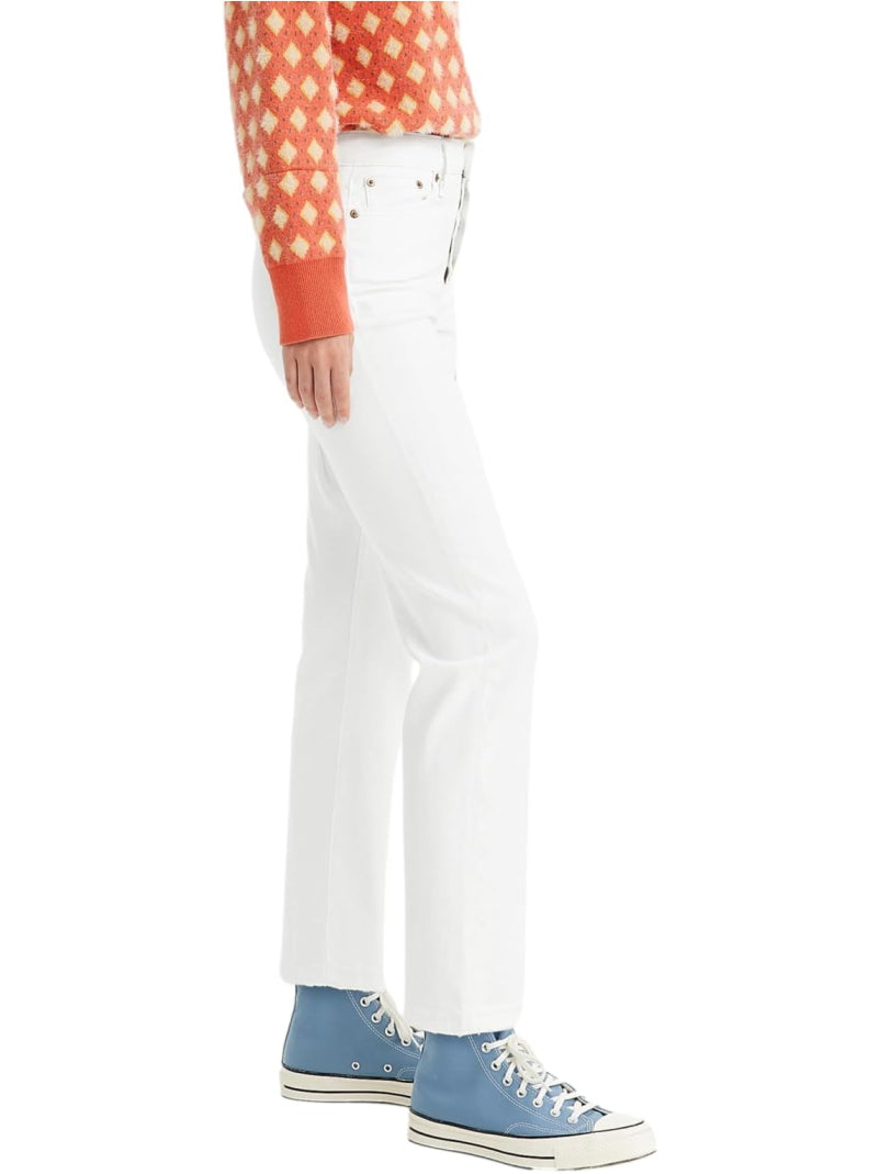 Pantalon Levi's wedgie straight blanco