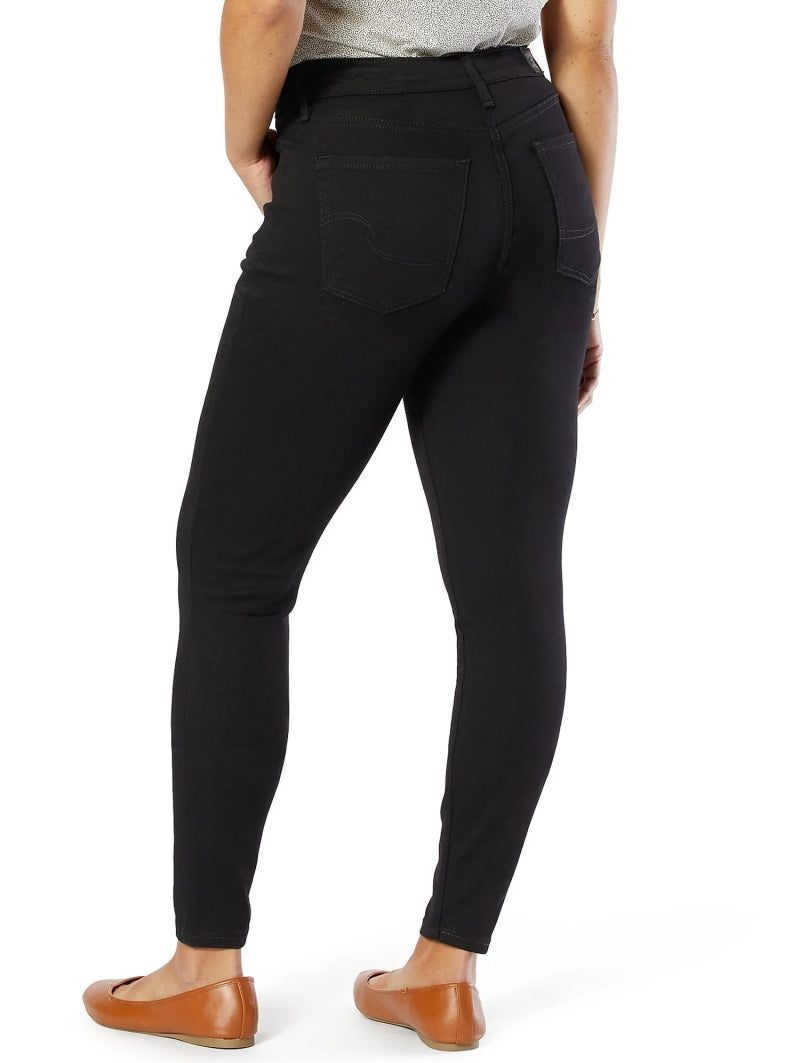 Jeans signature gold by levi strauss bootcut talla plus negro