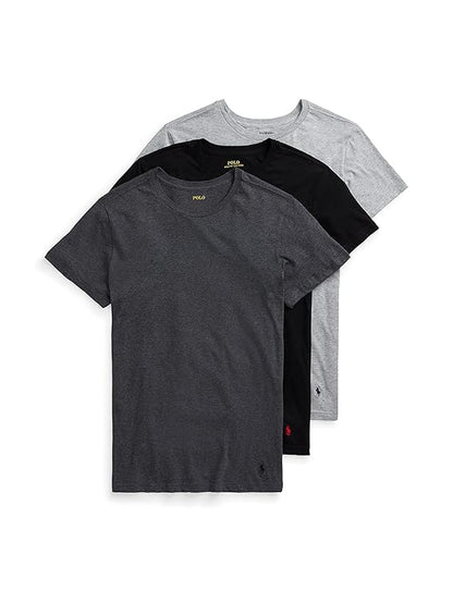 PACK DE 3 CAMISETAS INTERIOR POLO RALPH LAUREN TRES COLORES