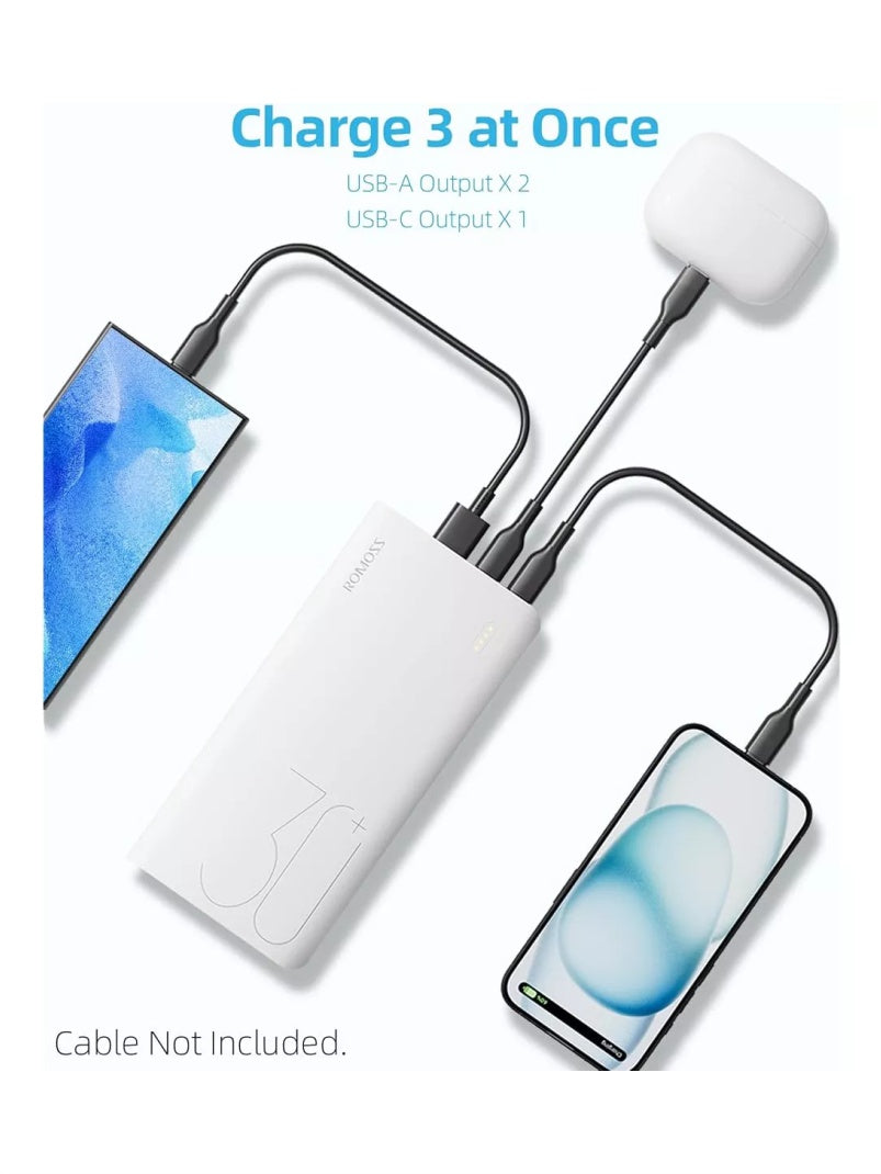 ROMOSS SENSE 8+ CARGADOR PORTATIL DE 30000 mAh