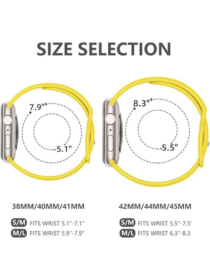 CORREAS DE SILICONA APPLE WATCH 45MM