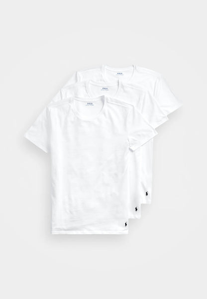PACK DE 3 CAMISETAS INTERIOR POLO RALPH LAUREN BLANCO