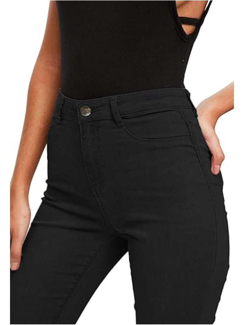 Hybrid & Company Leggings clásicos de mezclilla para mujer.