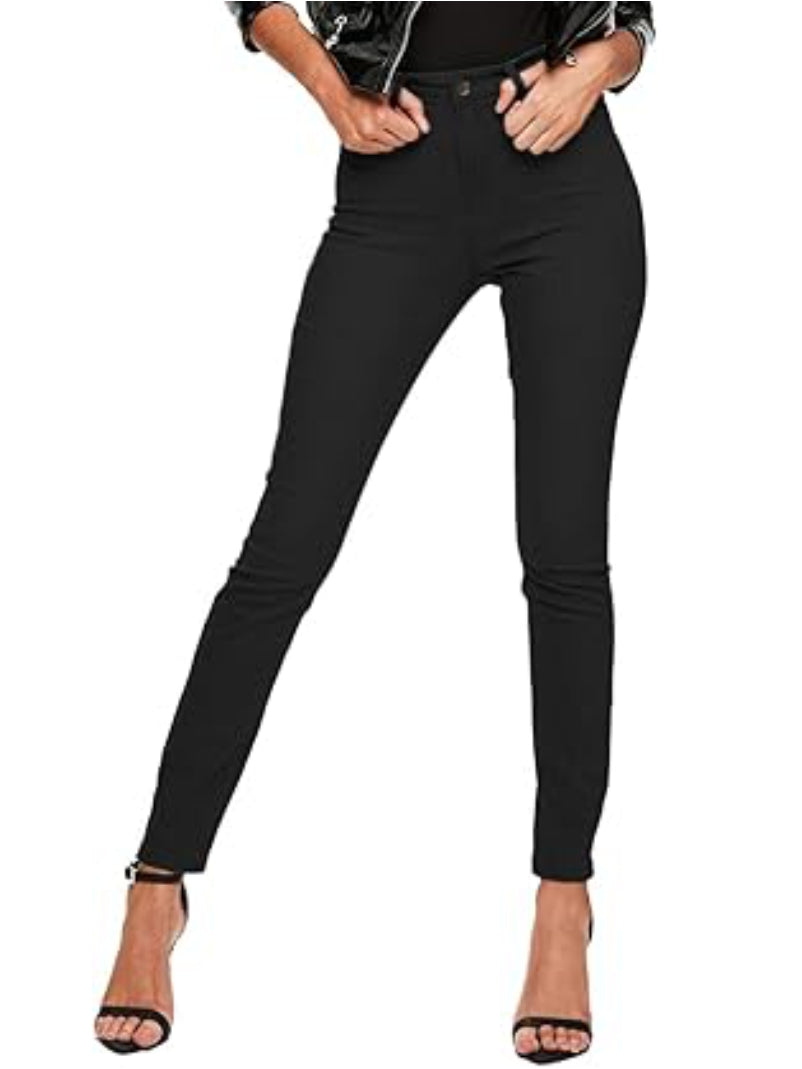 Hybrid & Company Leggings clásicos de mezclilla para mujer.