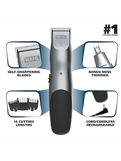 MAQUINA DE AFEITAR INHALAMBRICA WAHL GROOMSMAN TRIMMER COMBO