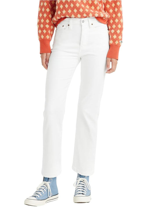 Pantalon Levi's wedgie straight blanco