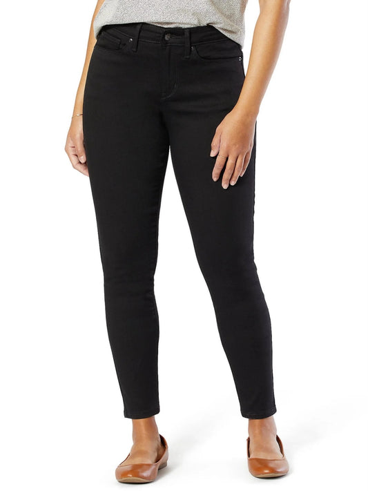 Jeans signature gold by levi strauss bootcut talla plus negro